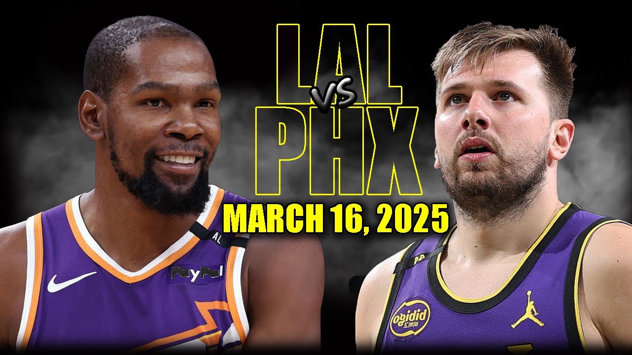 Lakers vs Suns Full Game Highlights - March 16, 2025 🏀
