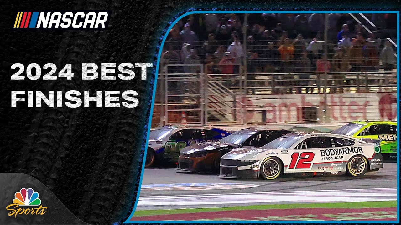 Top 5 NASCAR Cup Series Finishes of 2024 🏁
