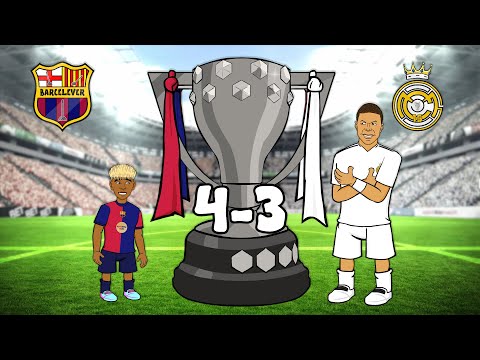 4-3! FC Barcelona vs Real Madrid🔥 (El Clasico 2025 Goals Highlights)