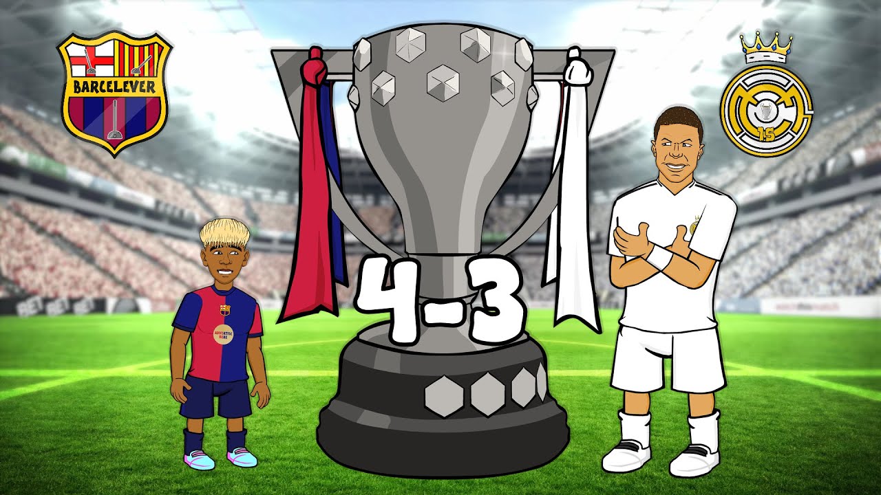 El Clásico 2025: Barcelona Dominates Real Madrid with Exciting Goals! ⚽️