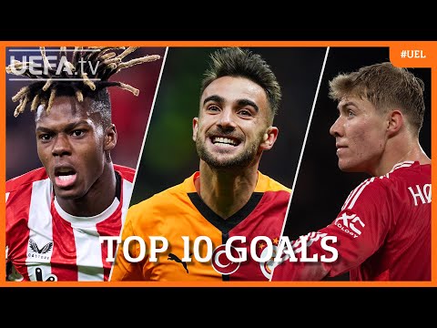 The TOP 10 Goals From The Europa League 2024/25!
