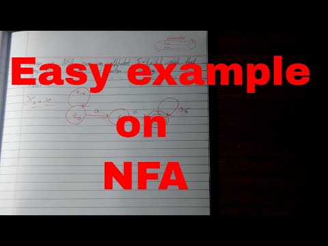 NFA examples|non deterministic finite automata examples
