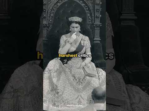 When the Queen met her Critic 🤯 #queen #royal #royalfamily #history #queenelizabeth #usa #nyc #king