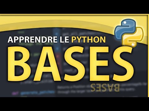 APPRENDRE LE PYTHON #1 ? LES BASES & PREREQUIS