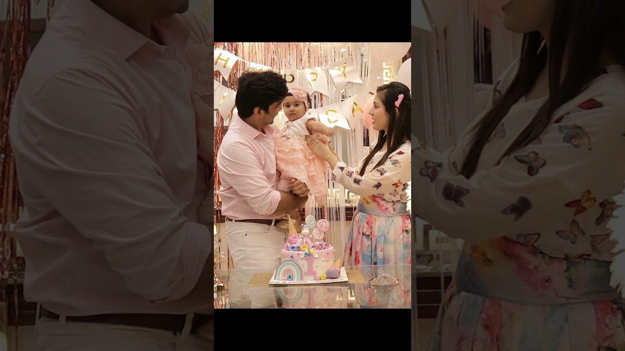 Happy Birthday to my little princess 👸 💓 #mrnomanaleem #nomeej #birthday