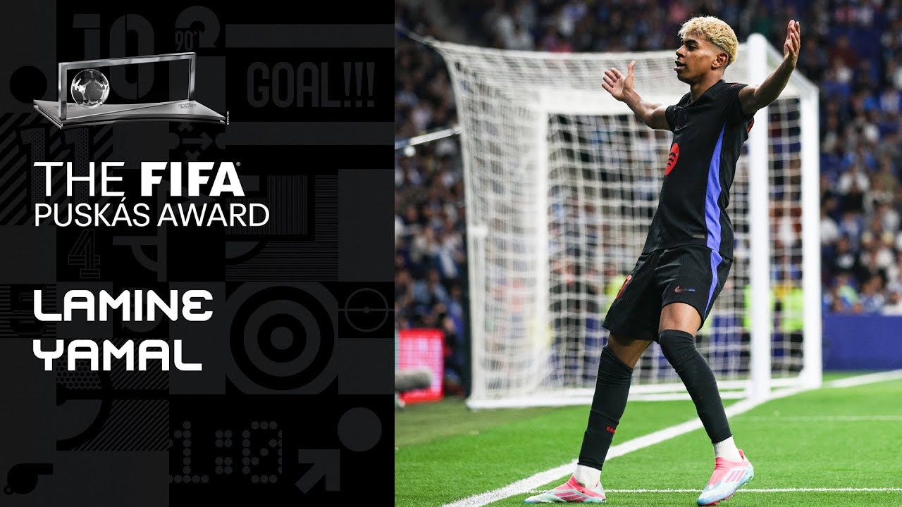 Lamine Yamal Nominated for FIFA Puskas Award 2025 ⚽