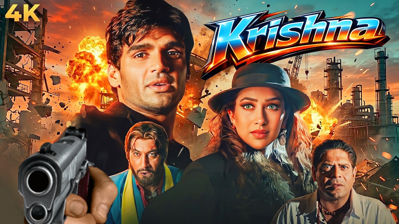 Sunil Shetty's 90s Action Film 'Krishna' (1996) in 4K