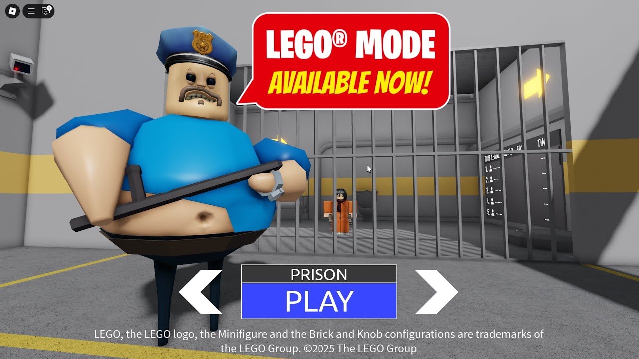 Barry's Prison Run LEGO Mode 🧱 Full Walkthrough