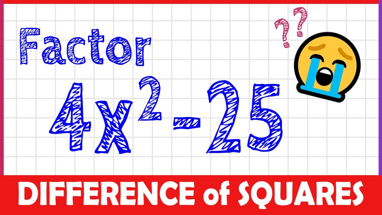 Difference of Squares Explained in 2 Minutes