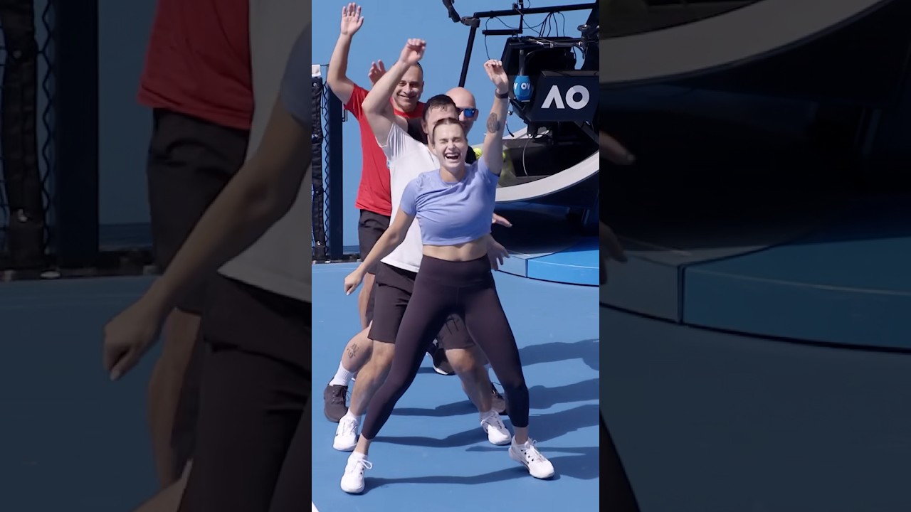 Aryna Sabalenka Shows Off Fun Dance Moves Before Australian Open 2024! 💃🏻