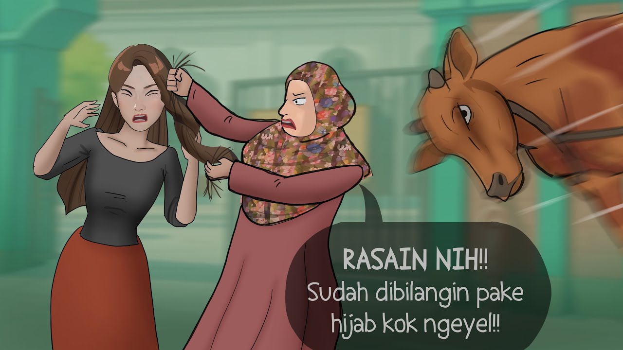 Azab Emak2 Jadi Hakim Surga | Kartun Idul Adha