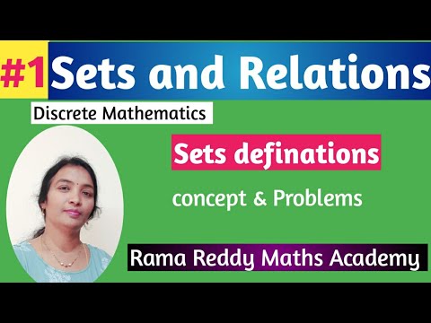 Set Theory in Discrete Math Telugu | MFCS Osmania