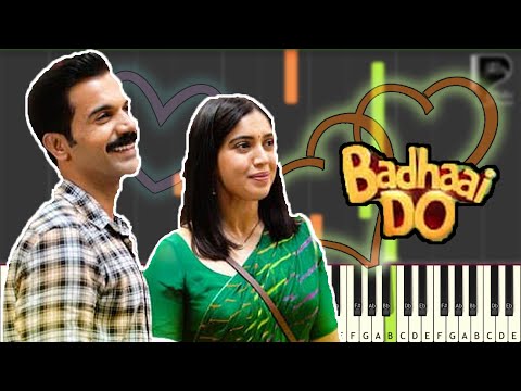 Atak Gaya - Badhaai Do (2022) - EASY Piano Tutorial