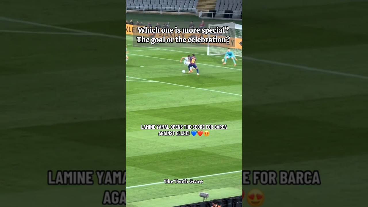 Barcelona Secures 3-1 Victory Over Elche with Lamine Yamal’s Goal ⚽