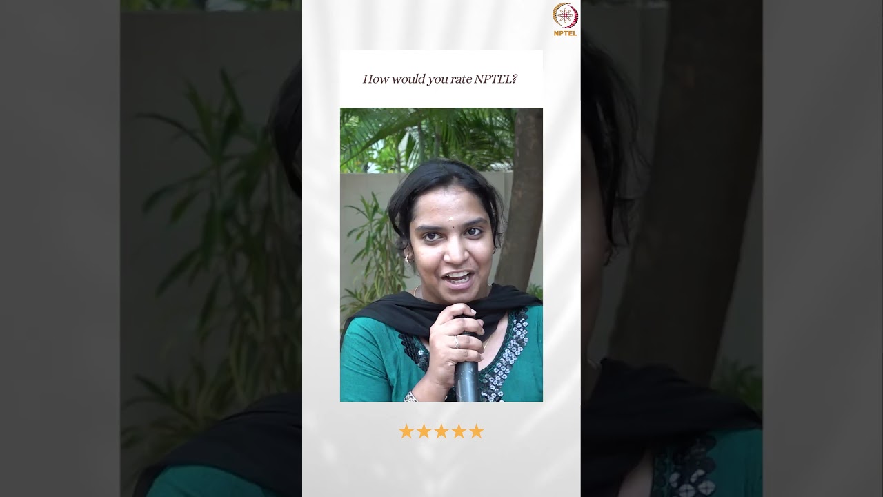 Rate NPTEL & Enroll for Jan-Apr 2025 📚