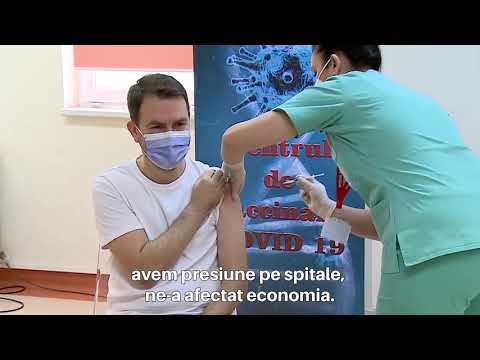 Cătălin Drulă, ministrul Transporturilor, s-a vaccinat împotriva Covid-19