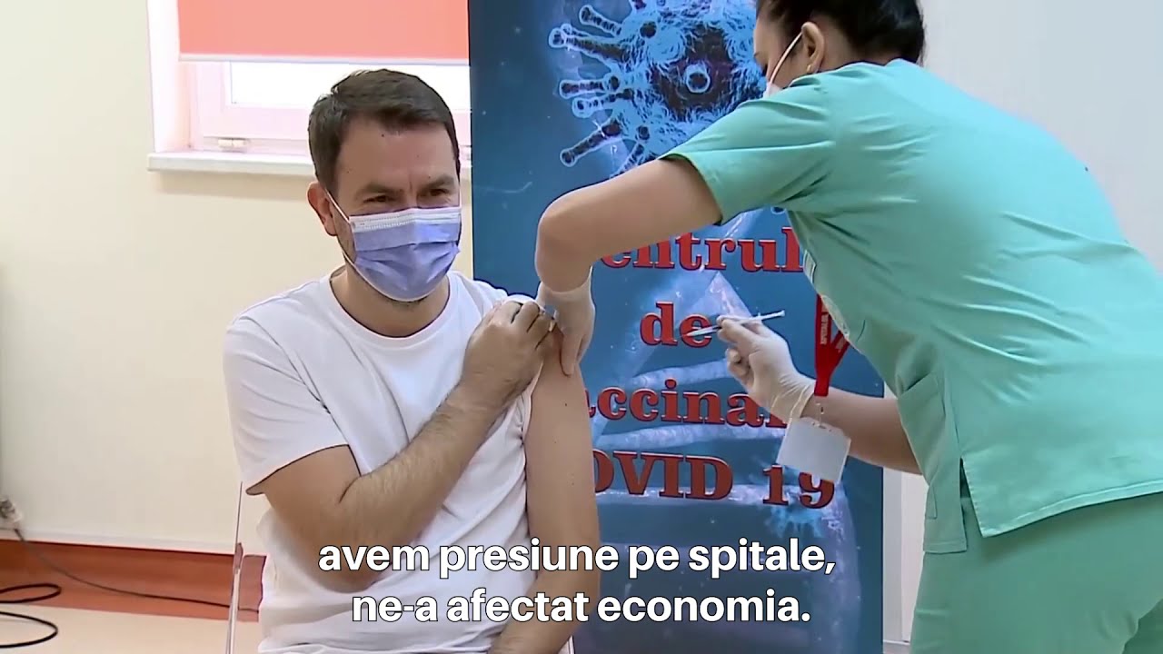 Cătălin Drulă, Ministrul Transporturilor, a primit vaccinul COVID-19 💉