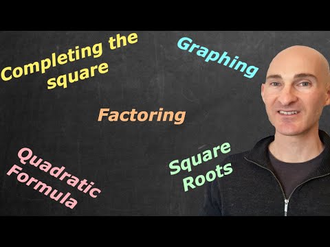 Five Methods for Solving Quadratic Equations