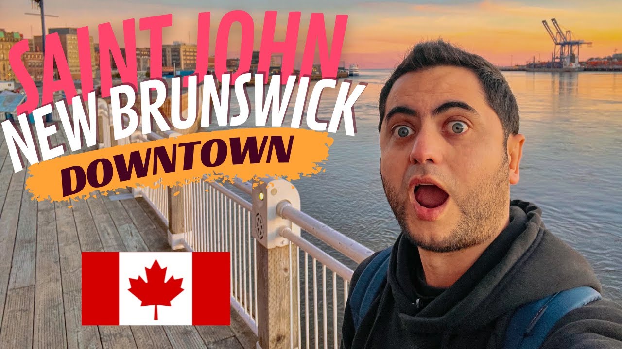 Esta es la PRIMERA CIUDAD DE CANADÁ 🇨🇦 | Saint John New Brunswick 🍁