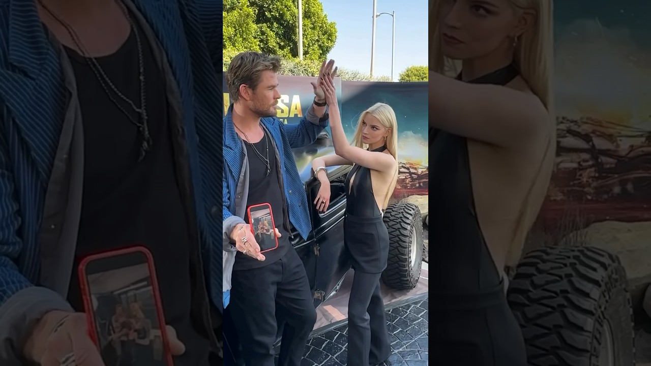 Chris Hemsworth And Anya Travel Across The Globe Together #shorts #anyataylorjoy #chrishemsworth