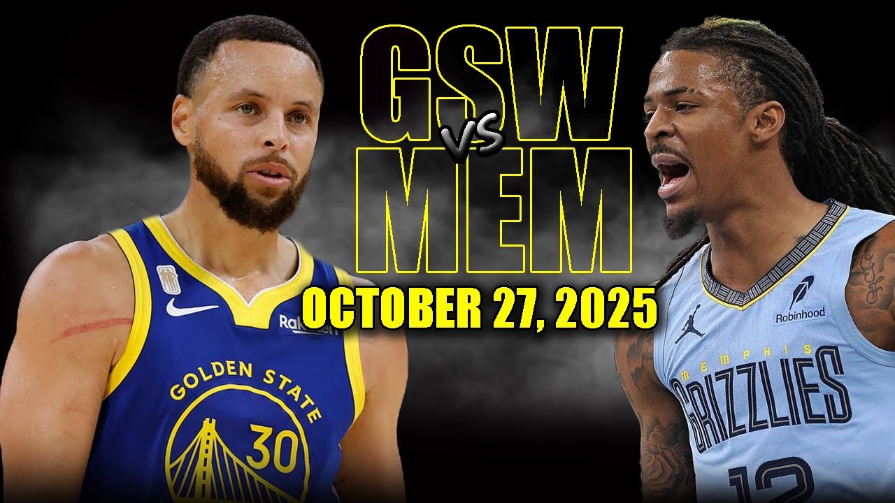Golden State Warriors vs Memphis Grizzlies Full Game Highlights | October 27, 2025 🏀
