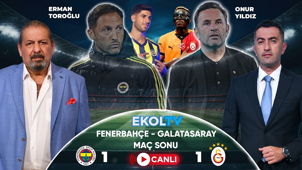 Fenerbahçe 1-1 Galatasaray Derbi Sonucu ⚽
