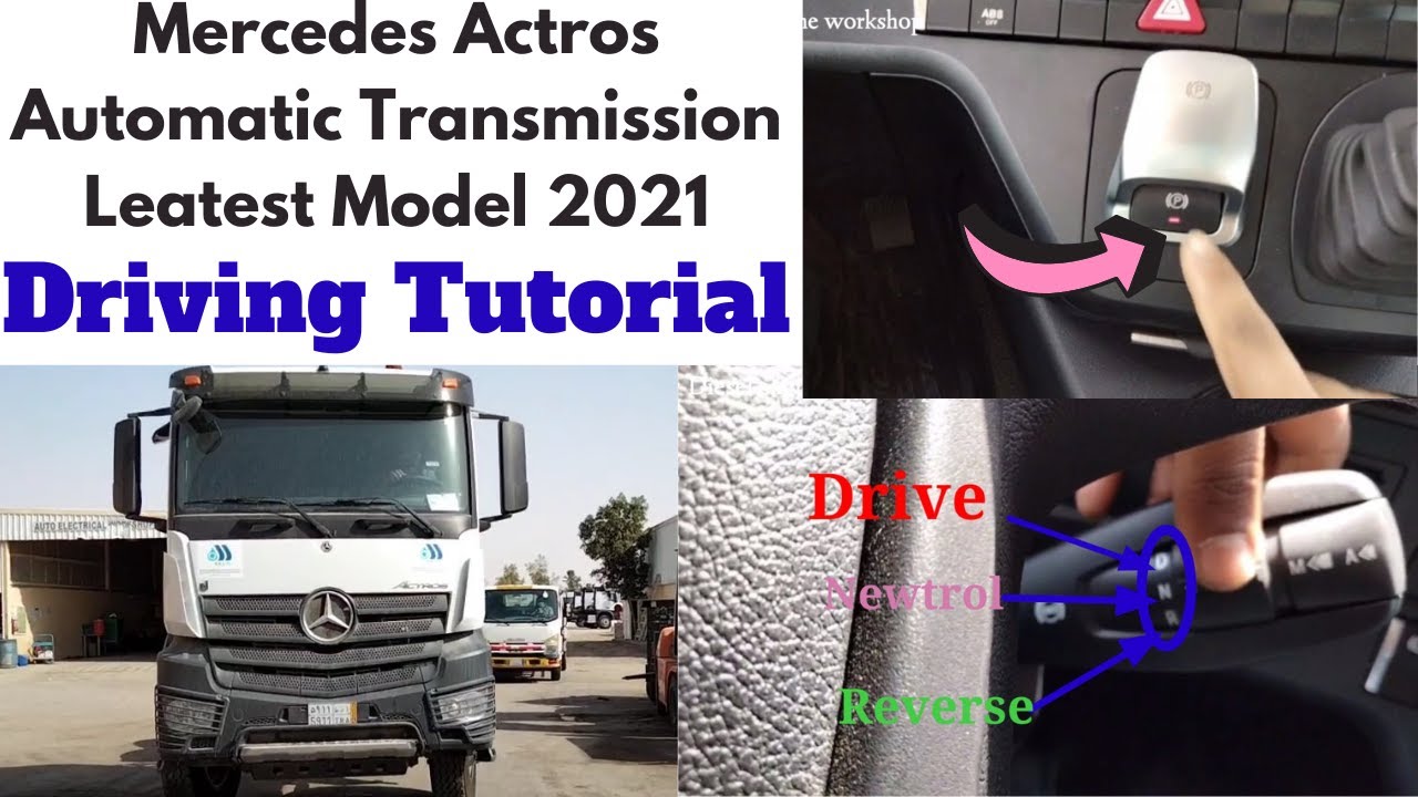 Mercedes Actros 2021 Automatic Transmission Tutorial 🚚