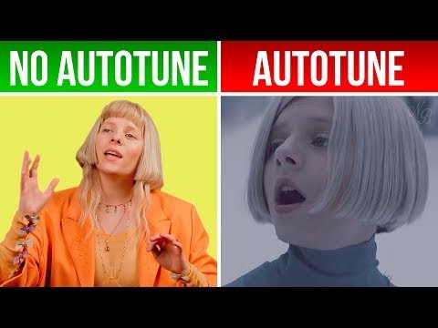 AURORA Runaway AUTOTUNE VS NO AUTOTUNE Genius