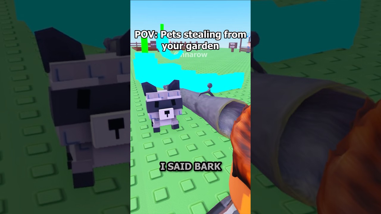 Pets Stealing in Your Garden ๐พ #RobloxAnimation