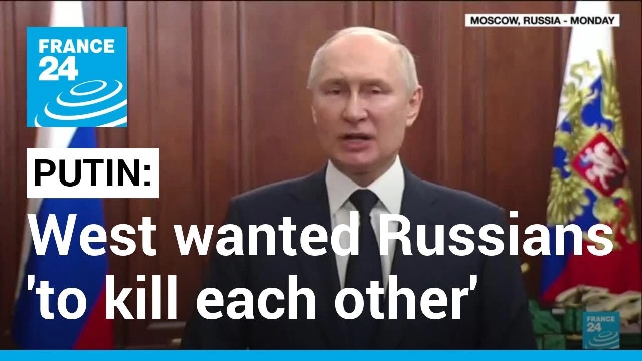 Putin Blames West for Russian-Killing Mutiny 🤔