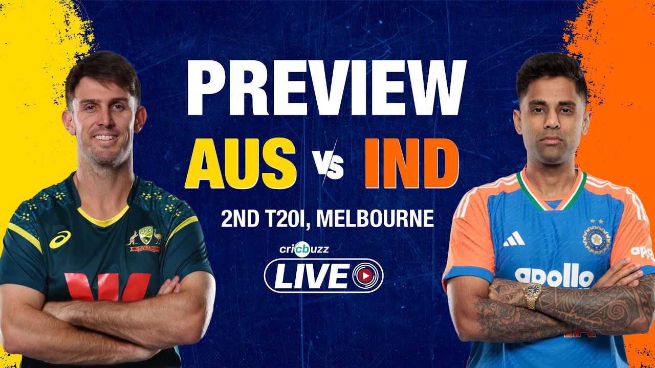 Australia vs India 2nd T20I Preview at MCG 🏏: Can India Take the Lead?