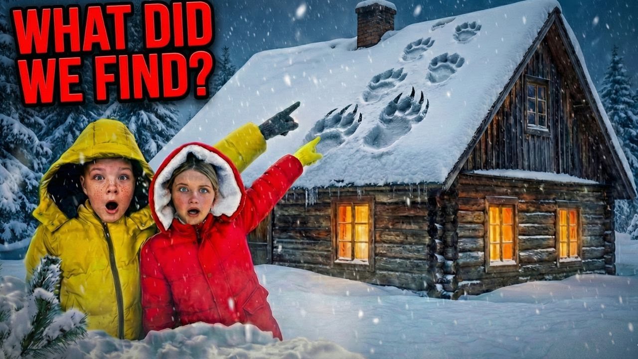 Giant Footprints Discovered on Roof After Blizzard ❄️