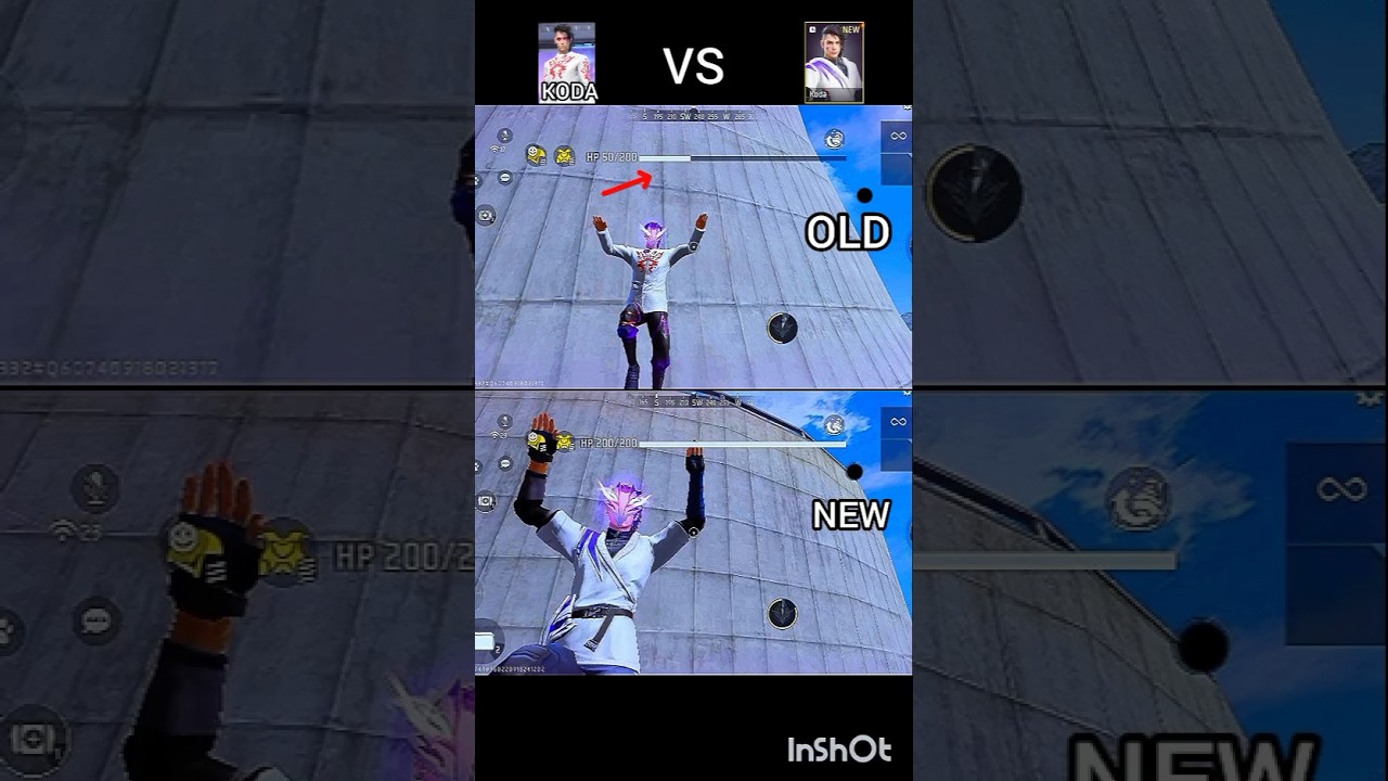 Old Koda vs New Koda Ability Test in Free Fire 🎮
