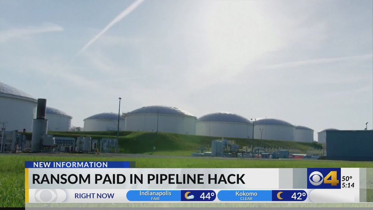 Company Paid $5M in Colonial Pipeline Ransom π°