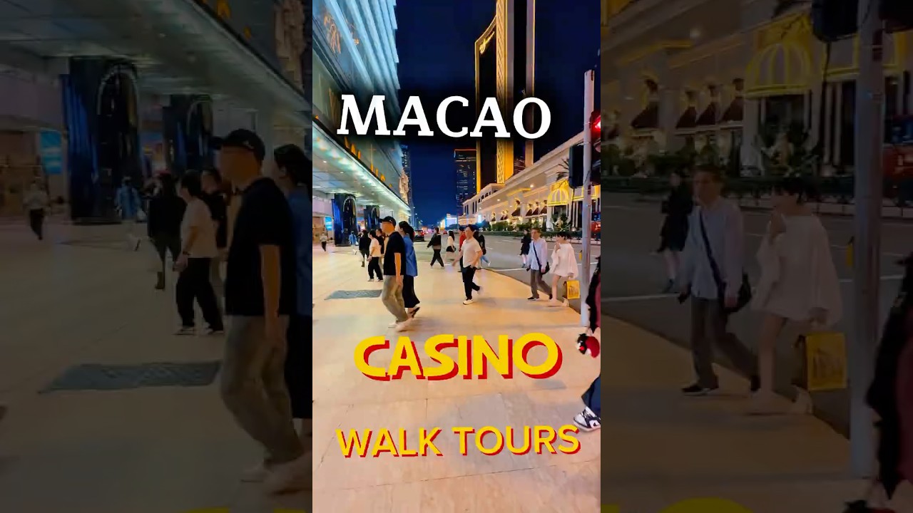Night Walking Tour in Macau 🇲🇴