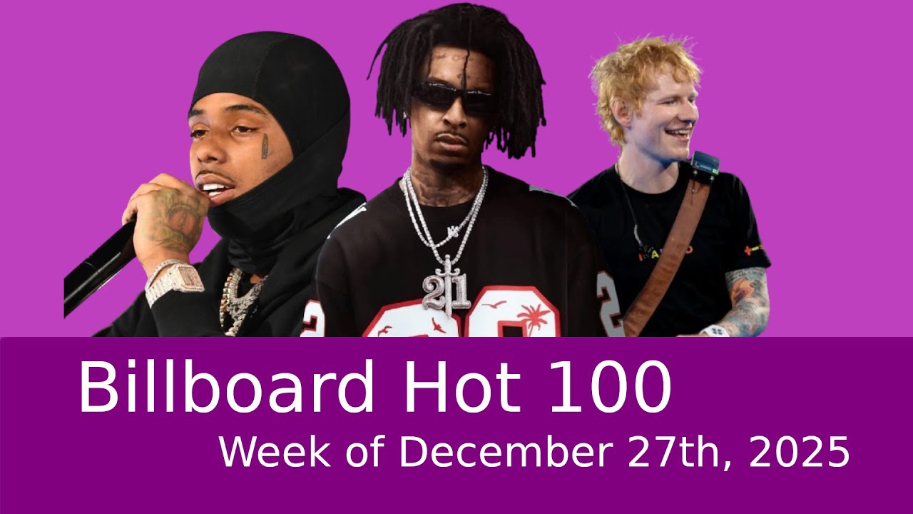 Billboard Hot 100 Top Songs of Dec 27, 2025 🎶