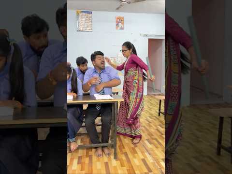 Madam￼ ko bithaya favical pe🤣🤣#short #comedy #funny #trending #viral #youtube #School #video ￼