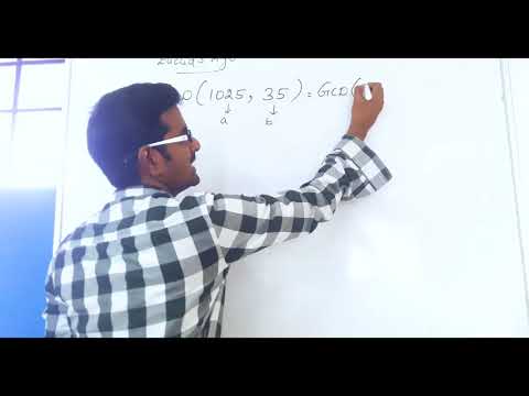 Finding GCD using Euclid's Algorithm