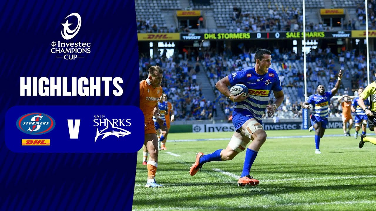 Stormers vs Sale Sharks Highlights | Champions Cup 2024