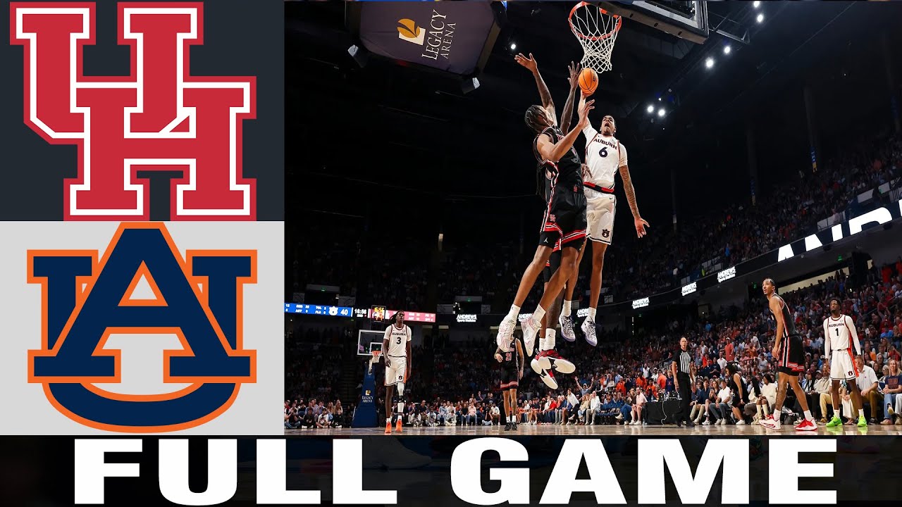 Houston vs Auburn Full Game | NCAA Basketball Nov 16, 2025