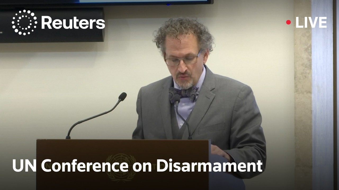 LIVE: US arms control official addresses UN disarmament conference