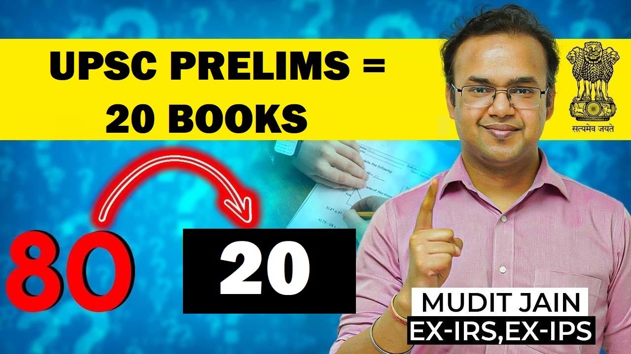 20 Essential Books for UPSC Prelims 📚