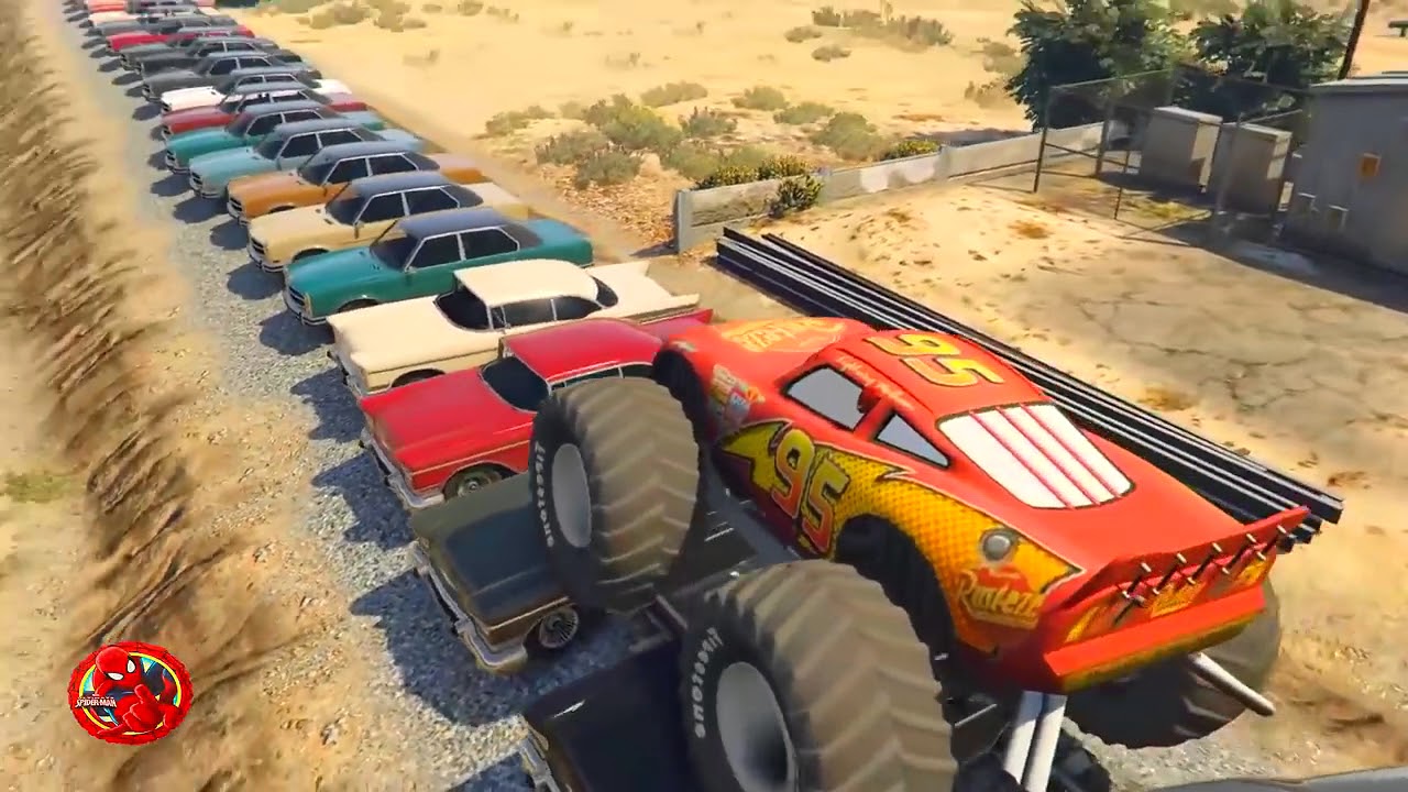 Exciting Kids' Training with Lightning McQueen & Spider-Man! 🚗🕷️