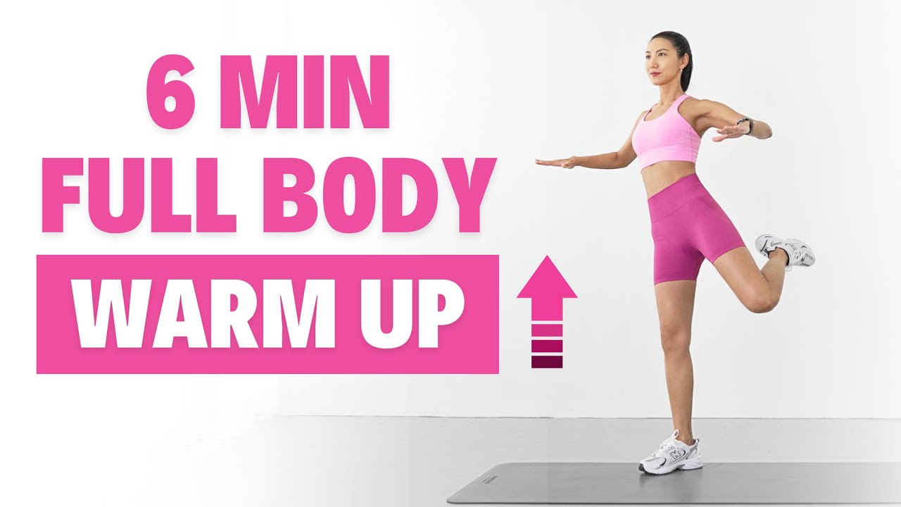 ENERGY UP☀️ 6-Minute Full Body Warm-Up Before Workout – No Jumping, No Repeats