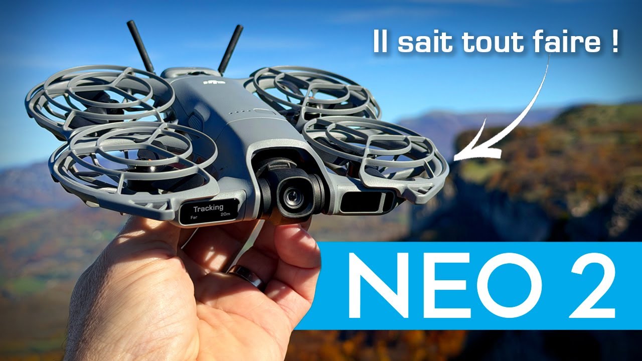 DJI NEO 2 : Le drone tout-en-un compact 4K 🚁