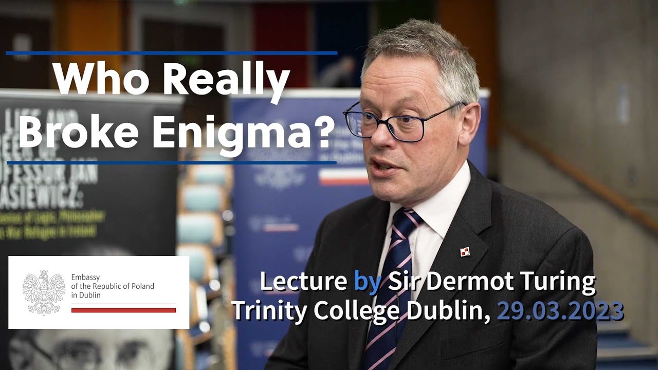 Unveiling the Truth Behind Enigma: A Lecture by Sir Dermot Turing