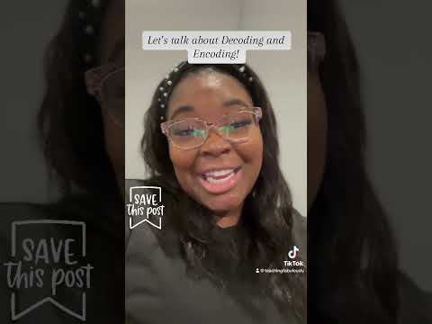 Decoding and Encoding! #teacher #learning