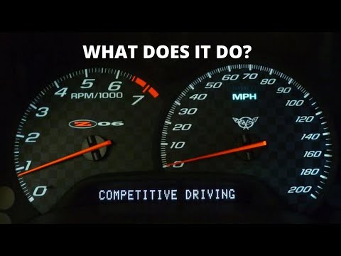 What is Competitive driving mode for C5 corvette?