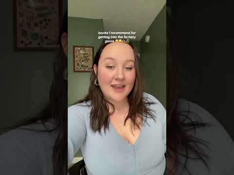 books I would recommend for getting into the fantasy genre 🐉 #booktube #bookrecommendations