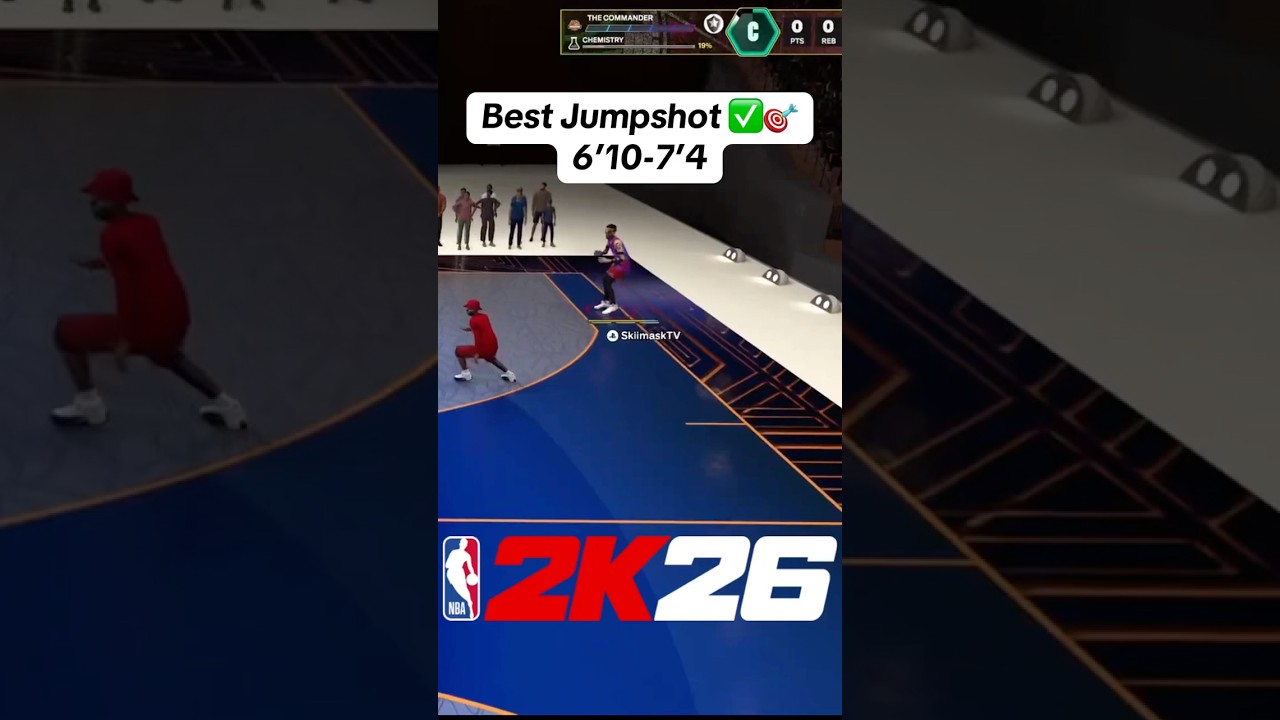Top Big Man Jumpshot in NBA 2K26 ✅